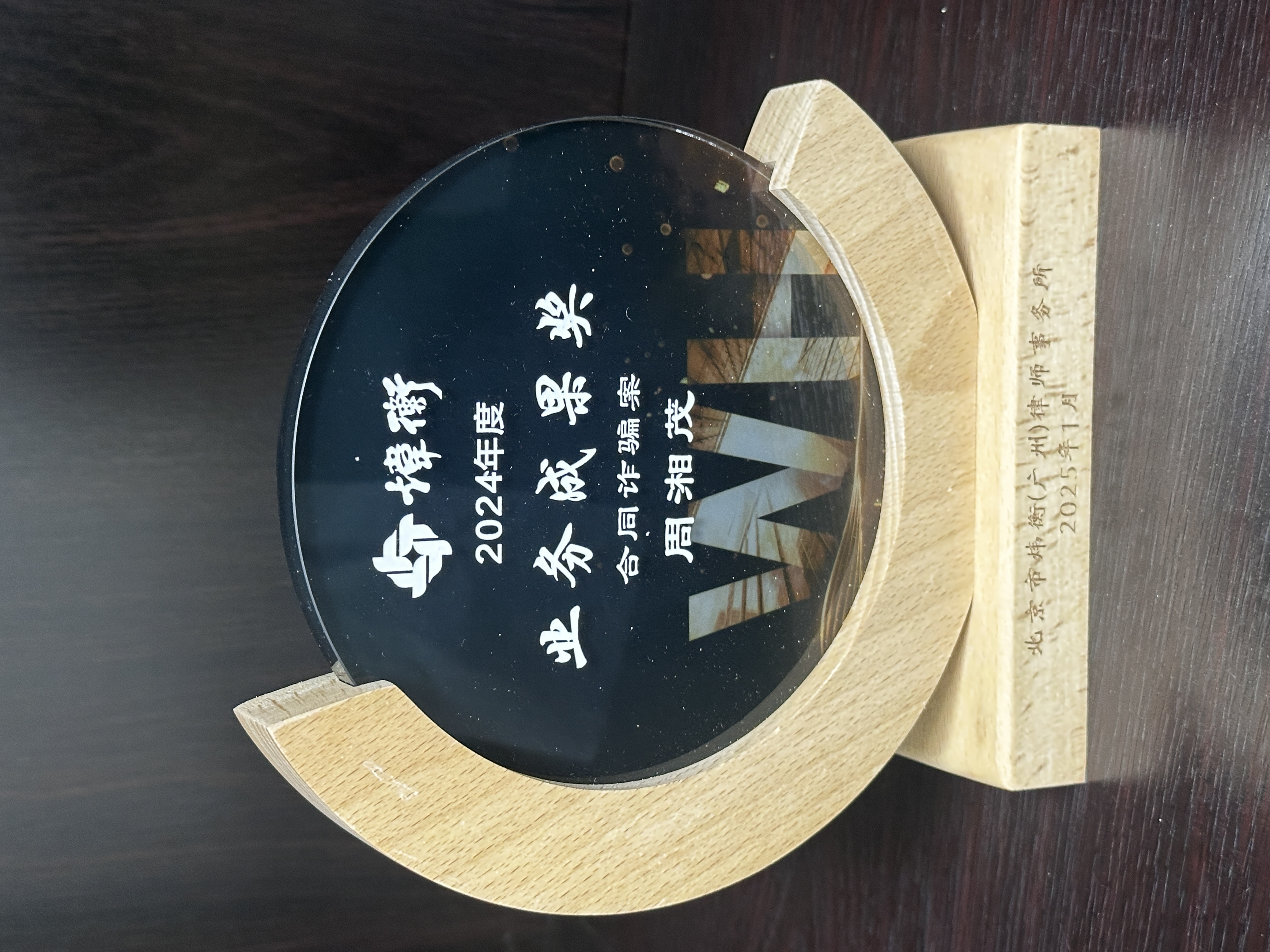 炜衡律所2024年度业务成果奖